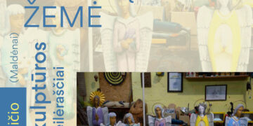 Raimundo Blažaičio medinių skulptūrų parodos „Angelų žemė" atidarymas