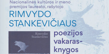 Rimvydo Stankevičiaus poezijos vakaras - knygos „Įsitvėrimai" pristatymas