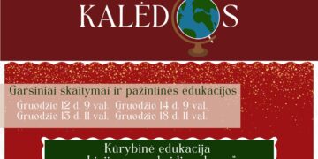 „Per Pasaulį keliauja Kalėdos“ renginiai