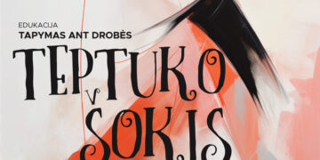 Tapymo ant drobės edukacija „Teptuko šokis”