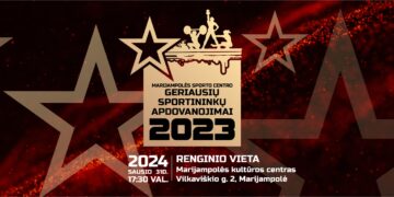 MARIJAMPOLĖS SPORTO CENTRO GERIAUSIŲ SPORTININKŲ APDOVANOJIMAI 2024