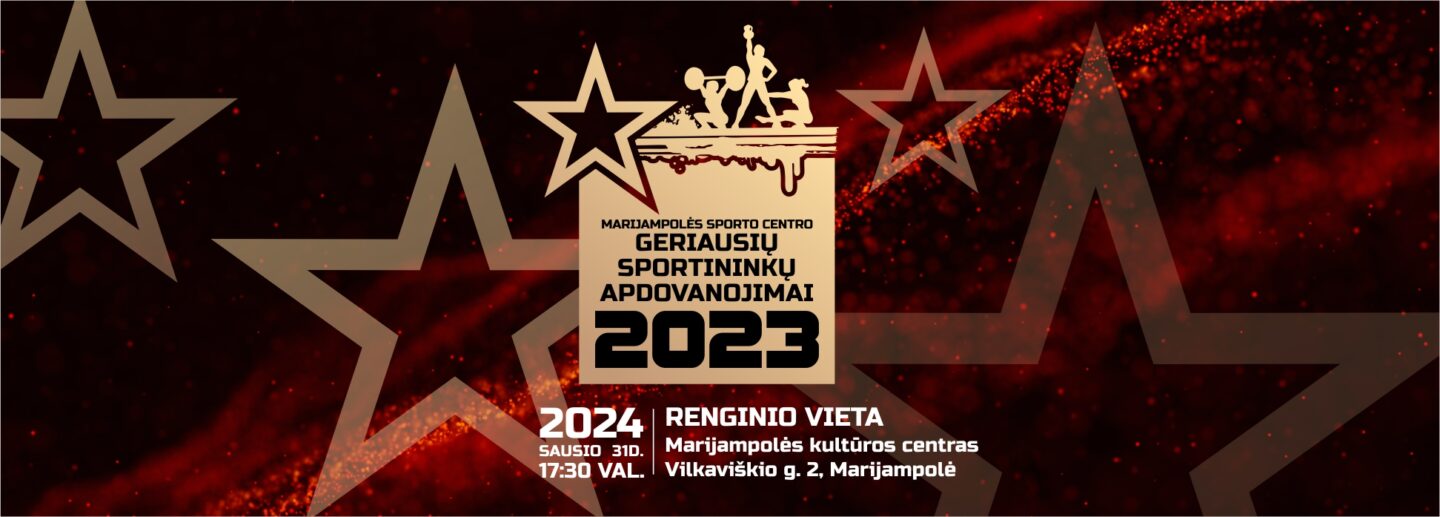 MARIJAMPOLĖS SPORTO CENTRO GERIAUSIŲ SPORTININKŲ APDOVANOJIMAI 2024