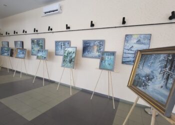 „Spindulio“ kino teatre - Valentino Grigo tapybos darbų paroda