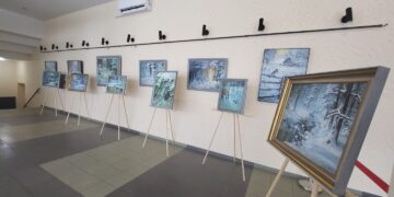 „Spindulio“ kino teatre - Valentino Grigo tapybos darbų paroda