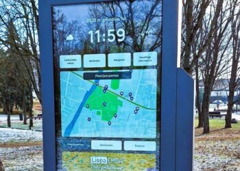 Interaktyvus stendas sulaukė didžiulio susidomėjimo