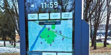 Interaktyvus stendas sulaukė didžiulio susidomėjimo