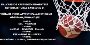 Kalvarijos krepšinio pirmenybės. Ketvirtasis turas