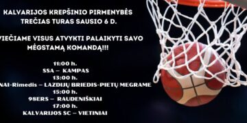 Kalvarijos krepšinio pirmenybės. Trečiasis turas