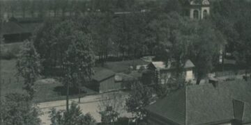 Kybartai iš bažnyčios bokšto