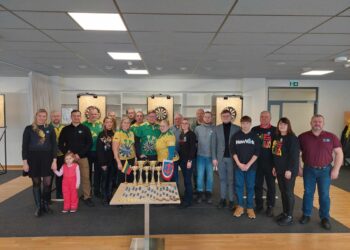 Laisvės gynėjų diena paminėta smiginio varžybomis