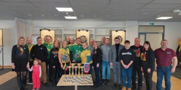 Laisvės gynėjų diena paminėta smiginio varžybomis