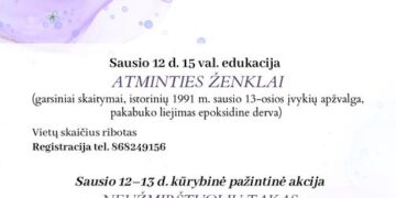 Laisvės gynėjų dienos renginiai Šakių bibliotekoje