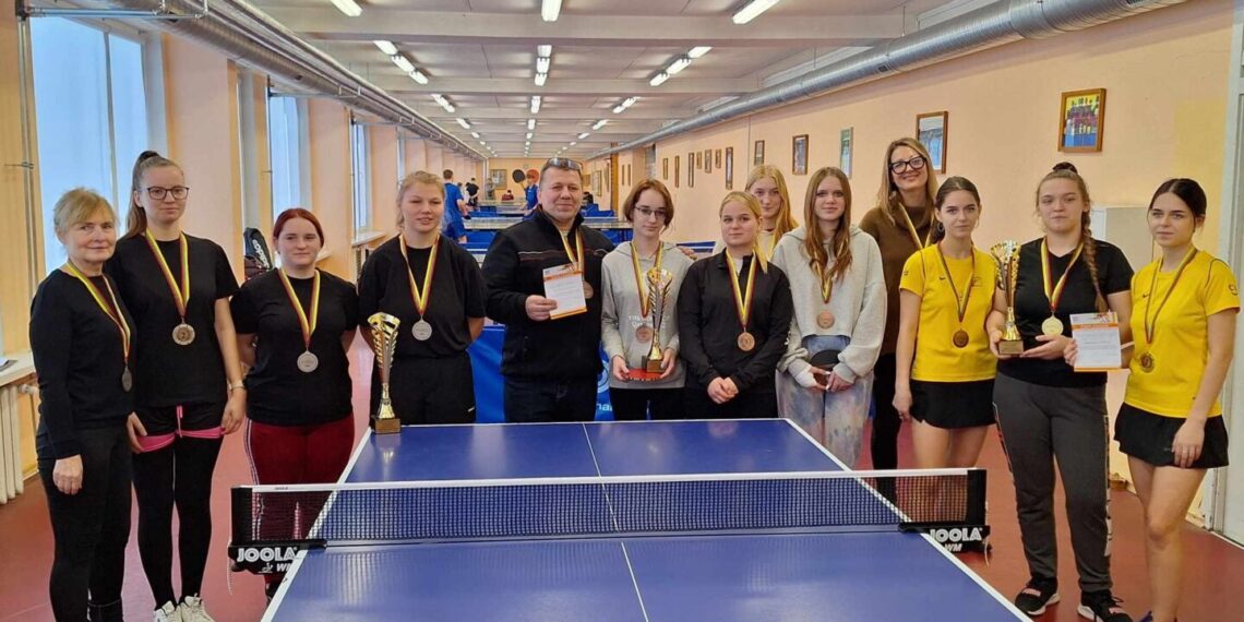 Lietuvos profesinio mokymo įstaigų mokinių stalo teniso varžybos Jonavoje