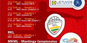 MSC renginiai sausio pradžia