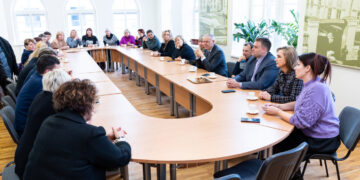 Marijampolėje lankėsi svečiai iš Ukmergės rajono savivaldybės ir švietimo įstaigų