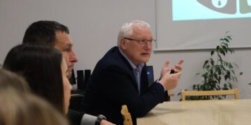 Marijampolės sporto centre vyko sporto mokslininko Alberto Skurvydo paskaita