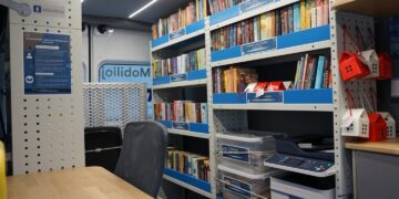 Marijampolės savivaldybėje pradėjo kursuoti biblioteka ant ratų