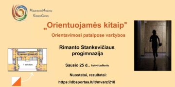 Orientavimosi patalpose varžybos „Orientuojamės kitaip“