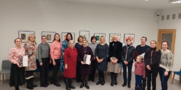 Petro Kriaučiūno bibliotekoje atidaryta paroda „Kuriant kuriam save“