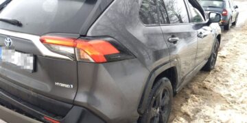 Po persekiojimo Kalvarijos pasieniečiai sulaikė nuo jų vogtu visureigiu sprukusį kaunietį