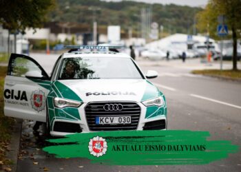 Policija vykdys prevencines priemones šalies keliuose