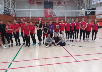 Šakių JKSC vyko bendrojo ugdymo mokyklų tinklinio varžybos