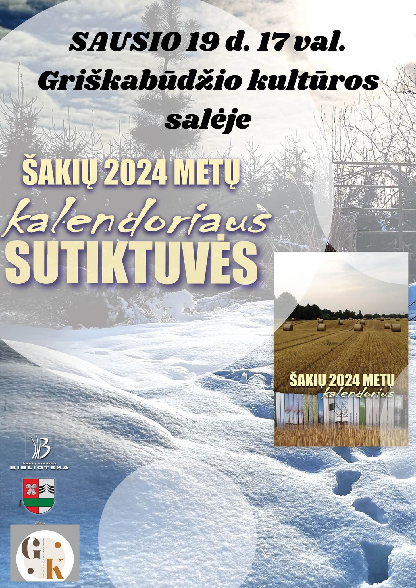 Šakių kalendoriaus sutiktuvės Griškabūdyje