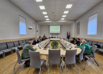 Šakių savivaldybėje lankėsi svečiai iš Lietuvos futbolo federacijos
