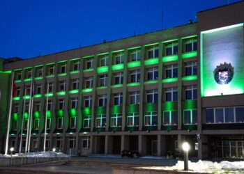 Savivaldybės languose sužibo atminties ir vienybės liepsnelės