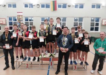 Stalo teniso čempionate - vilkaviškiečių triumfas