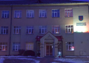 Vilkaviškyje vyko pilietinė iniciatyva „Pergalės šviesa“