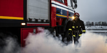 „Via Baltica“ kelyje ties Marijampole užsidegė automobilis