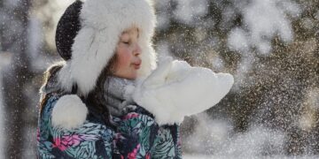 Šalčiai pradžiugino moksleivius