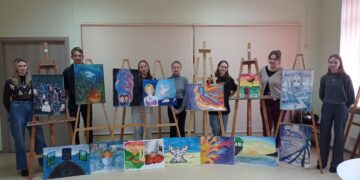 alvarijoje įvyko mokinių dailės olimpiados II etapas