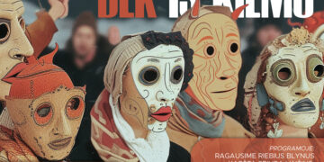 Užgavėnių šventė Gudeliuose