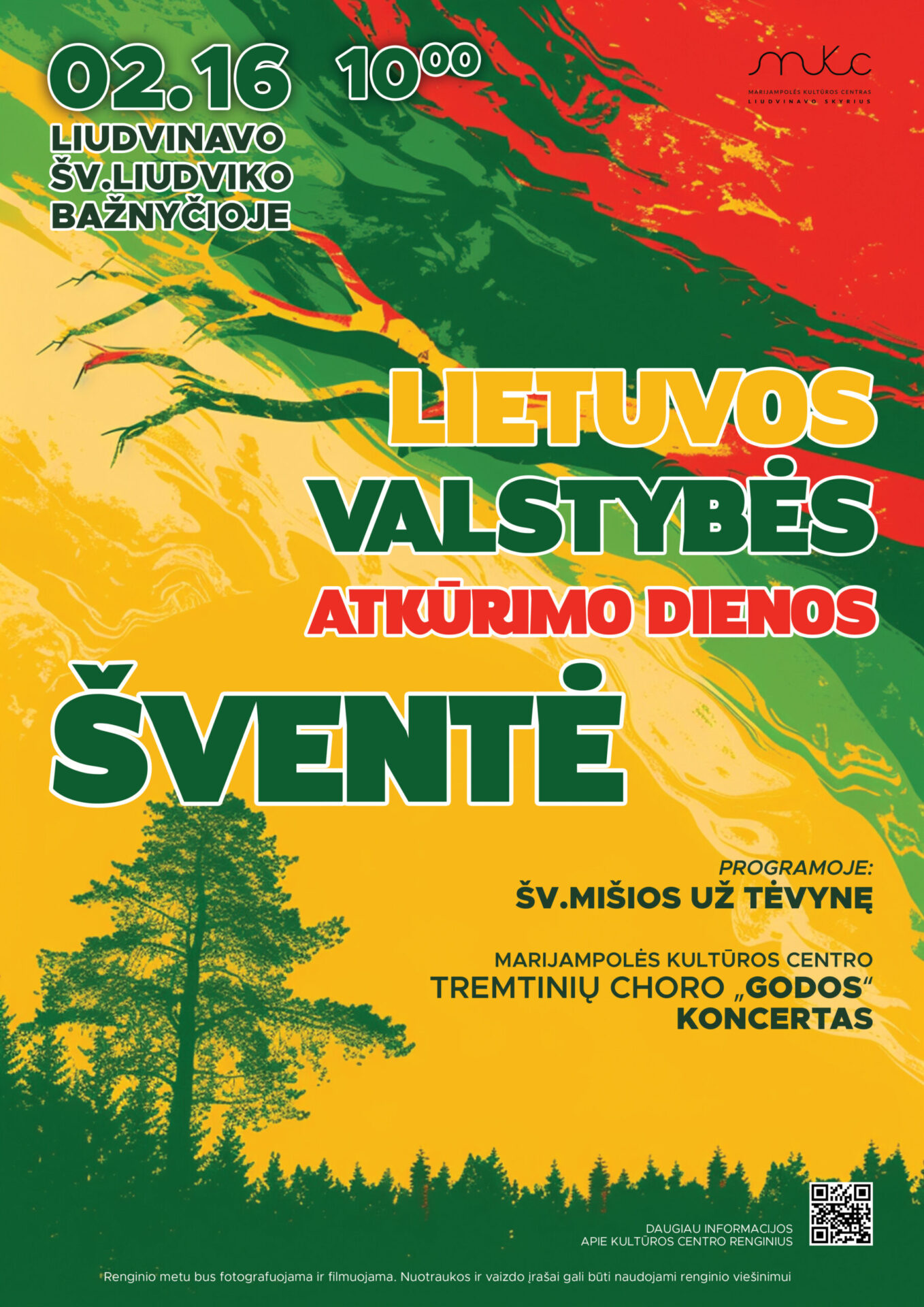 Lietuvos valstybės atkūrimo dienos šventė | LIUDVINAVAS