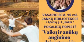 Pokalbių popietės „Vaiko raida. Vaikų auginimo iššūkiai“