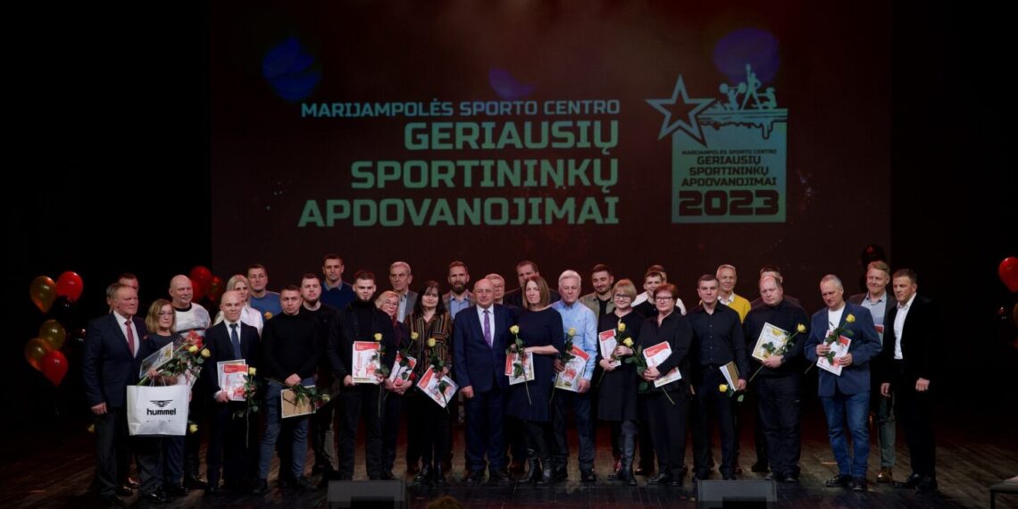 Apdovanoti geriausi Marijampolės sporto centro sportininkai