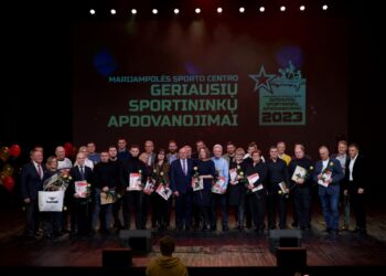 Apdovanoti geriausi Marijampolės sporto centro sportininkai