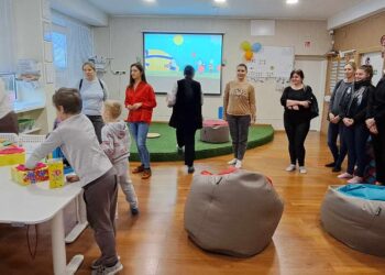 Apsilankymas vaikų dienos centre