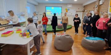 Apsilankymas vaikų dienos centre