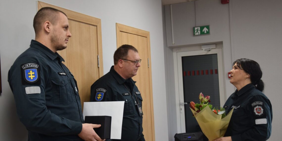 Atsisveikinta su Vilkaviškio rajono policijos komisariato viršininku