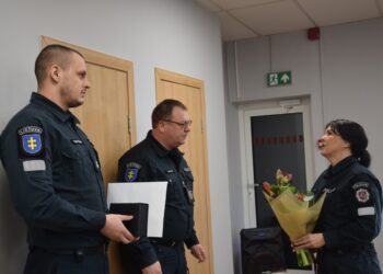 Atsisveikinta su Vilkaviškio rajono policijos komisariato viršininku