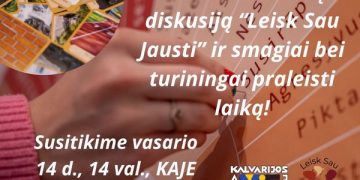Diskusija Kalvarijos jaunimo erdvėje