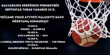 Kalvarijos krepšinio pirmenybės. Septintasis turas