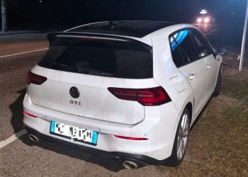 Kalvarijos pasieniečiai sulaikė prieš tris dienas, įtariama, Vokietijoje pavogtą „VW Golf“