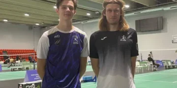 Kazlų Rūdos BK „Aura“ ir sporto centro atstovai debiutavo Lietuvos badmintono čempionate