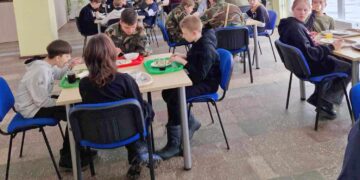 Marijampolės PRC skyriuje vyko jaunųjų šaulių stovykla