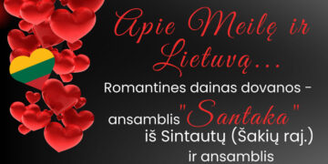 Romansų vakaras „Apie Meilę ir Lietuvą“