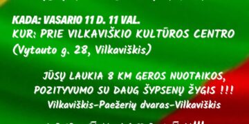 Šiaurietiškojo ėjimo žygis, skirtas Vasario 16-ajai paminėti